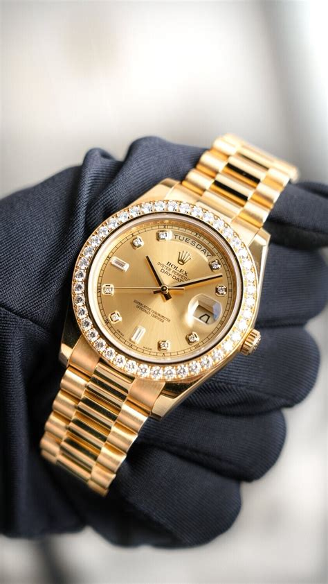 rolex day date 2 gold weight|oyster perpetual day date.